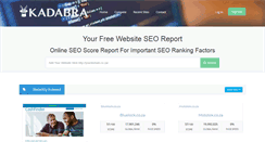 Desktop Screenshot of kadabra.co.za
